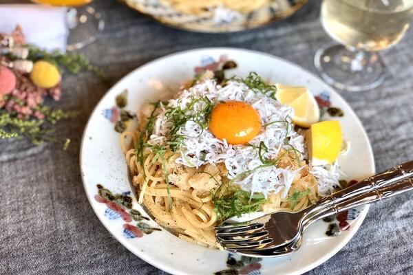 和えるだけ！　醤油糀でワンランク上の''しらすパスタ''